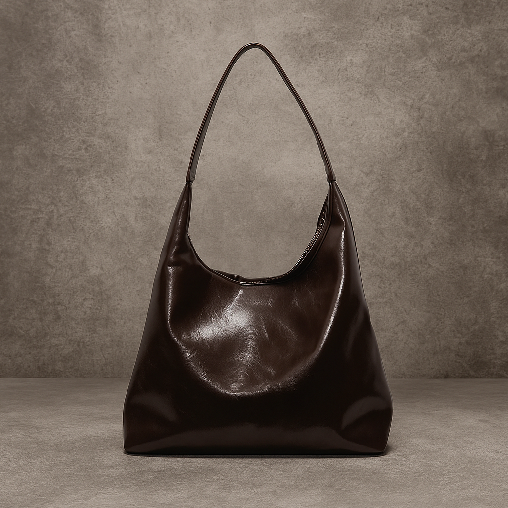 SCARLETT DISTRESSED LEATHER TOTE