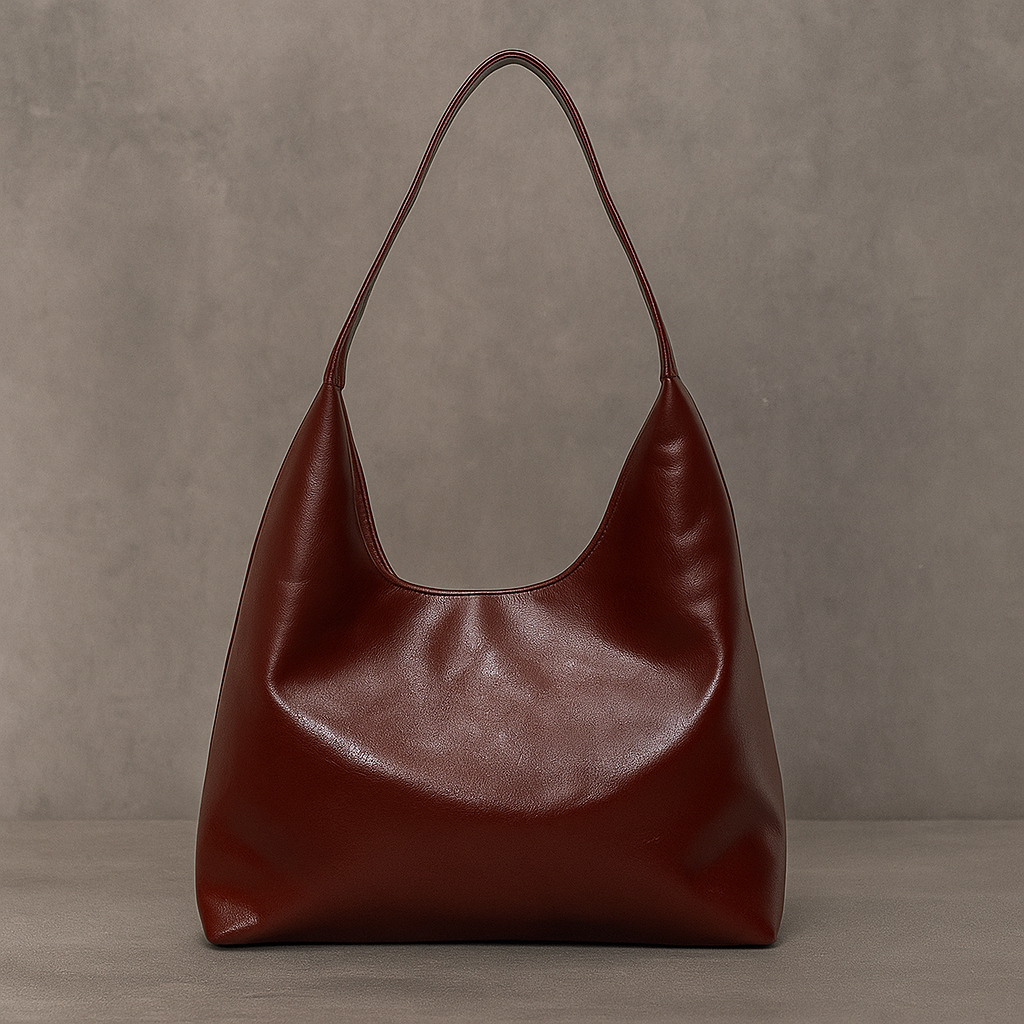SCARLETT DISTRESSED LEATHER TOTE