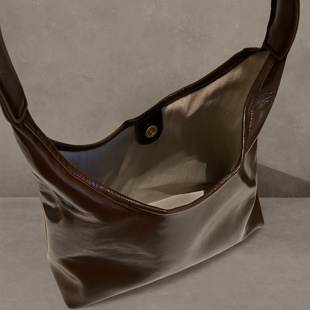 SCARLETT DISTRESSED LEATHER TOTE