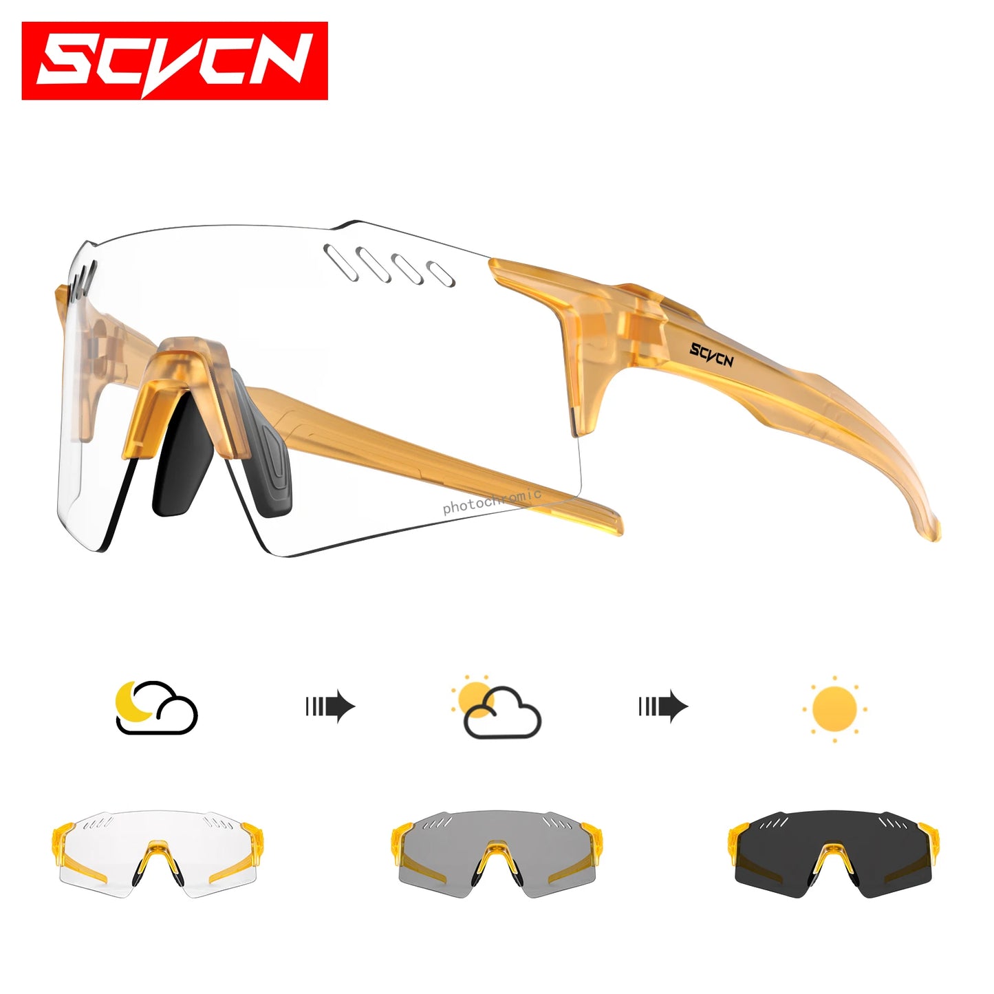 SCVCN Photochromic glasses UV400