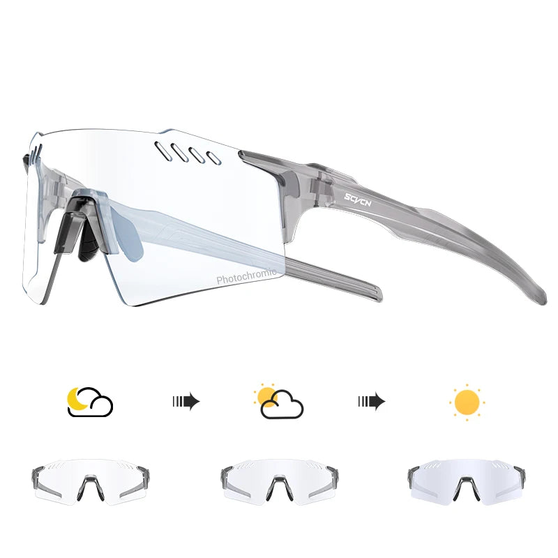 SCVCN Photochromic glasses UV400