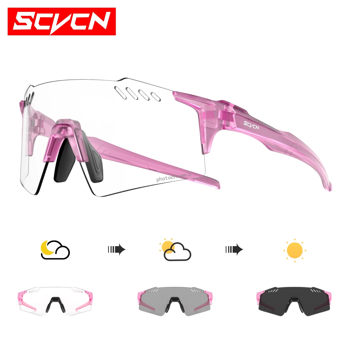 SCVCN Photochromic glasses UV400