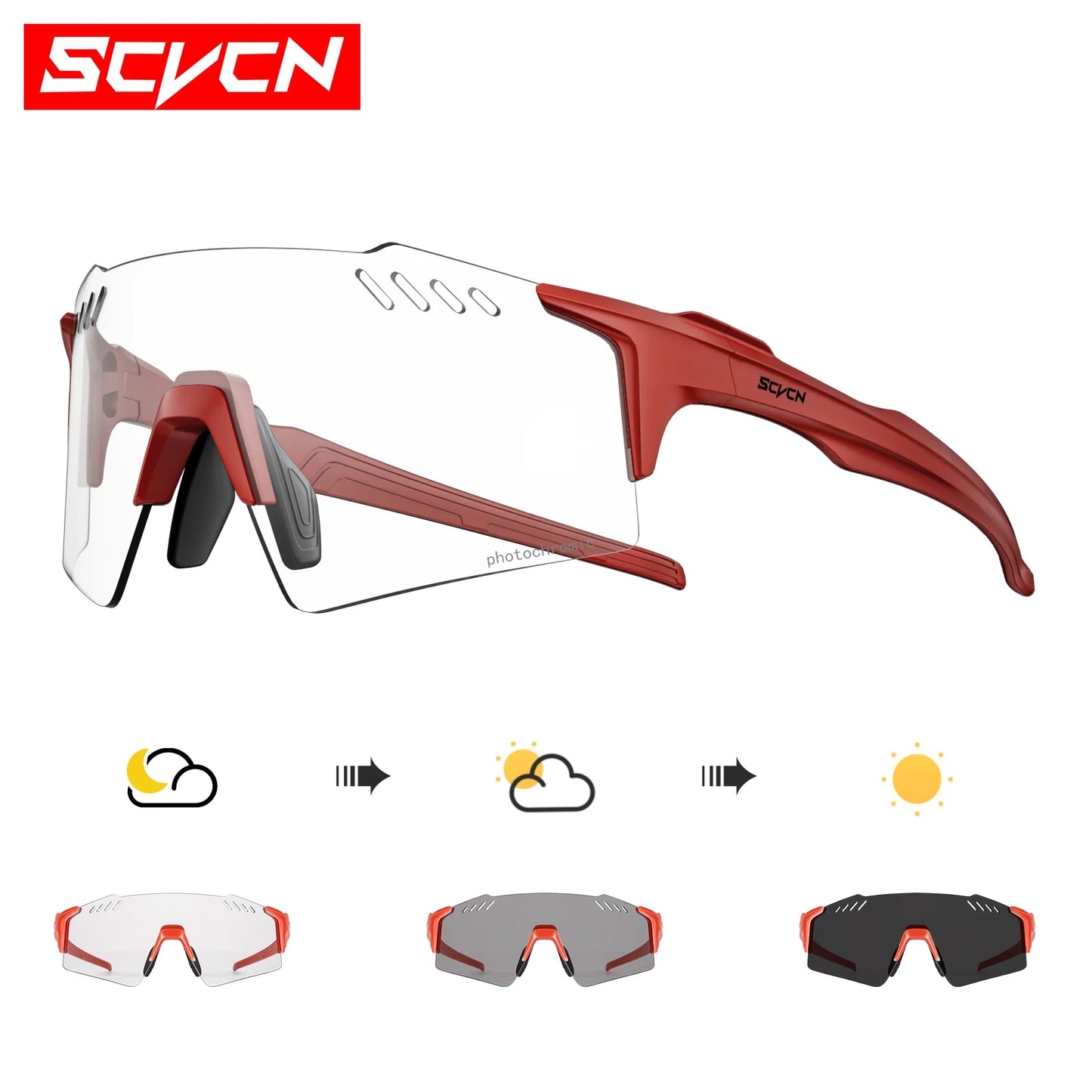 SCVCN Photochromic glasses UV400