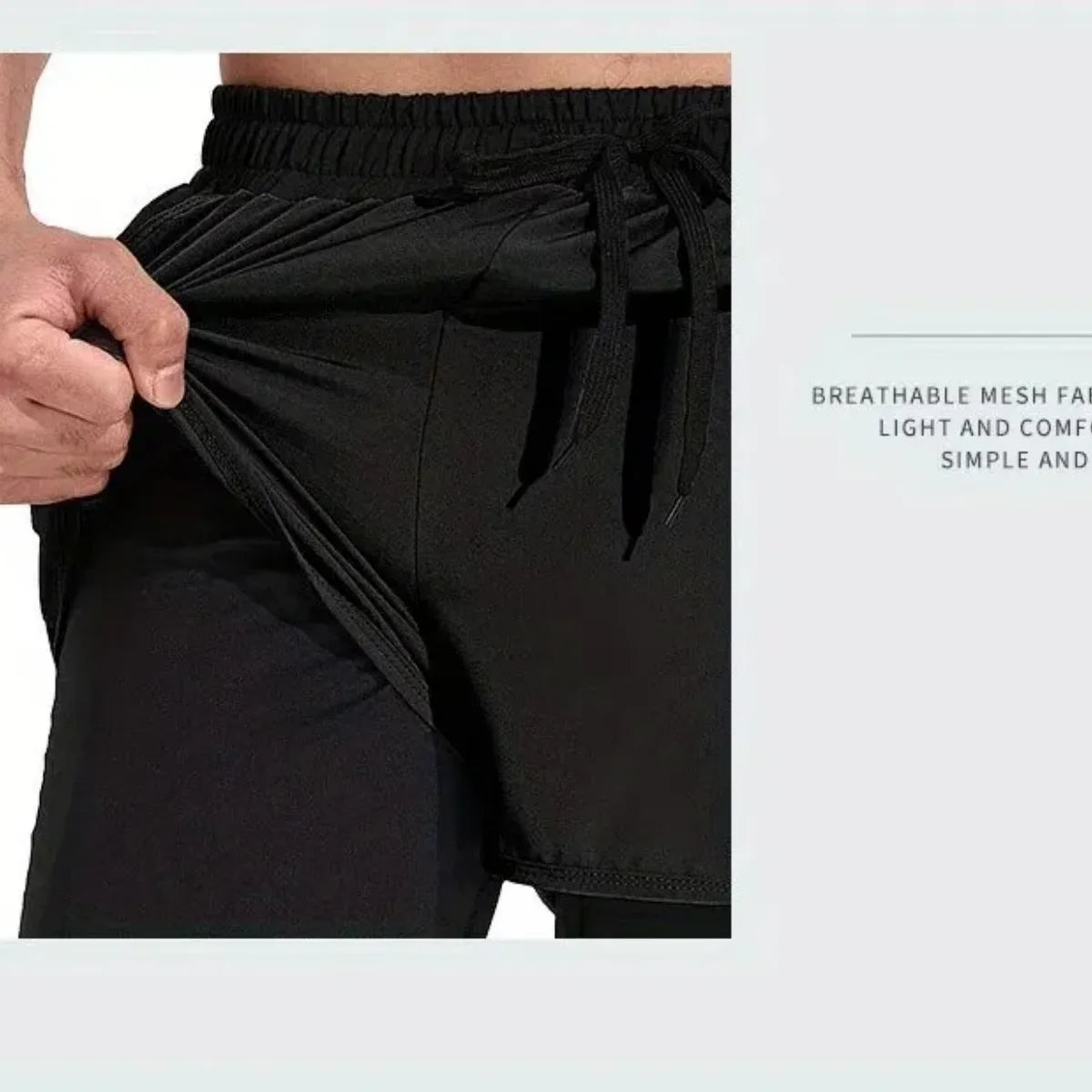 Men's Aloe Pants Athletic Shorts