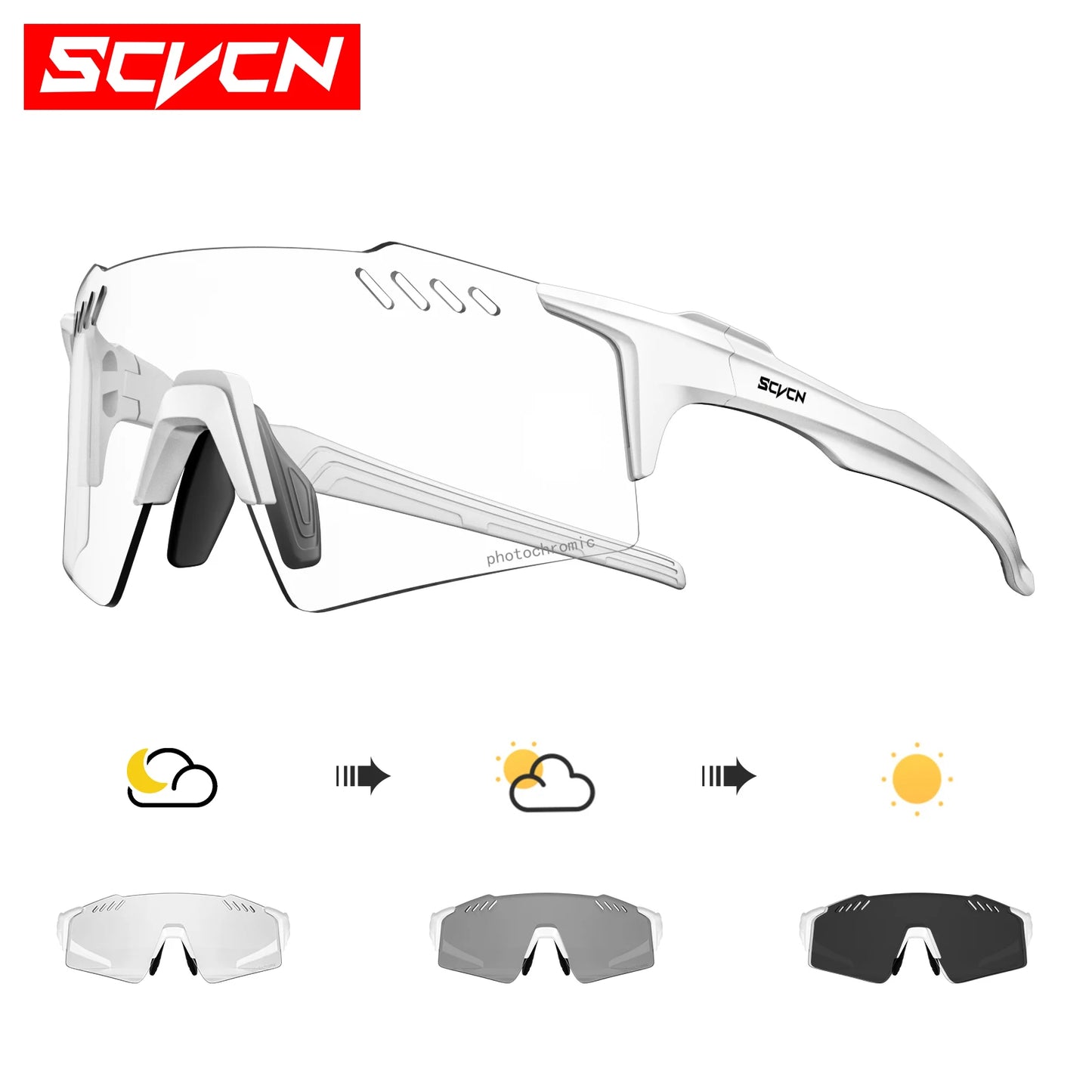 SCVCN Photochromic glasses UV400