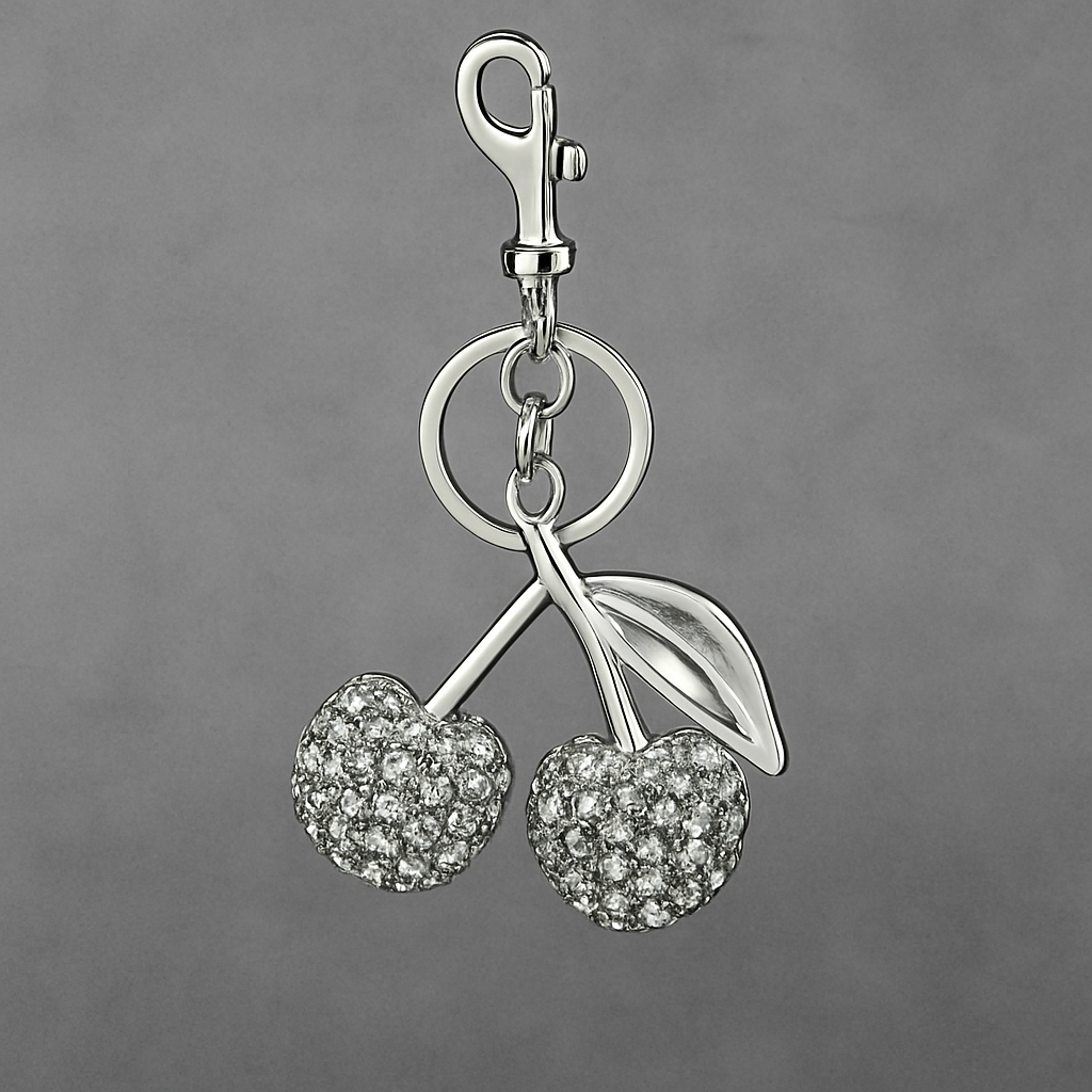 CHERRY BAG CHARM