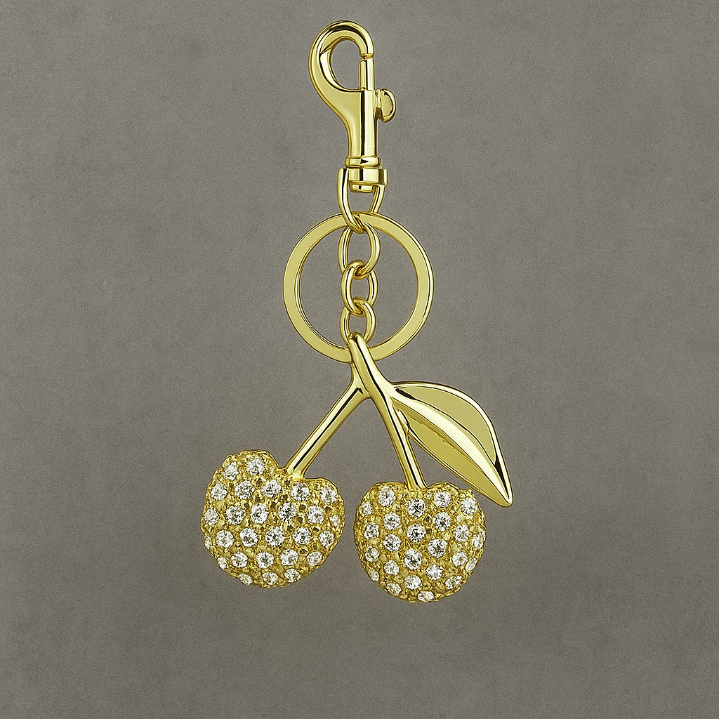 CHERRY BAG CHARM
